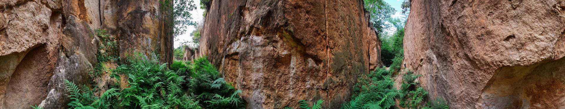 Pai Land Split (zerklüftete Schlucht)