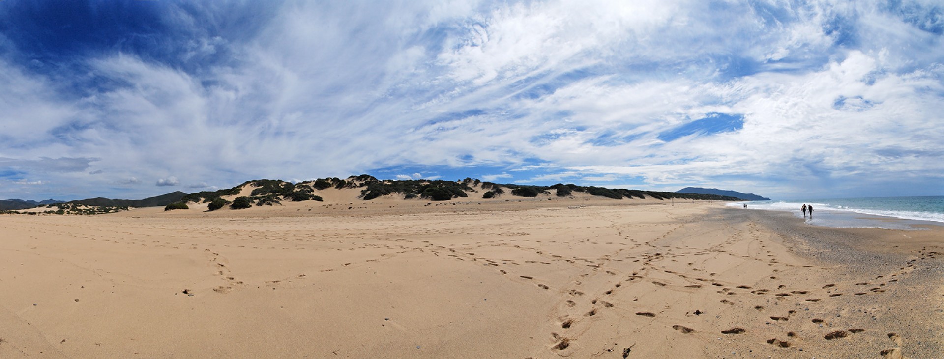 Beach on the Costa Verde