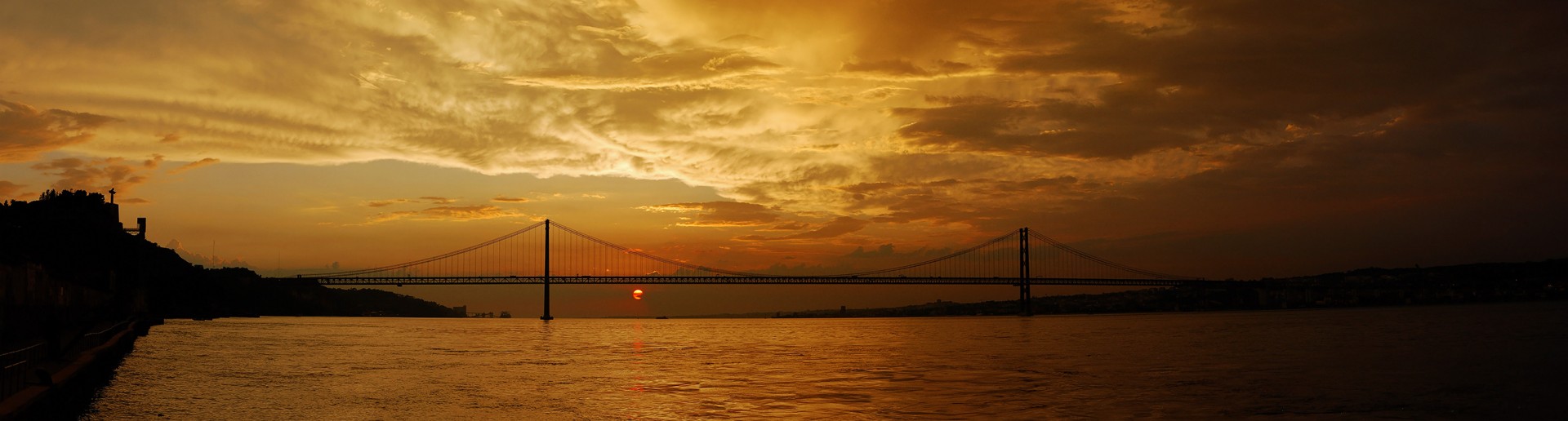 Sundown at Tejo River