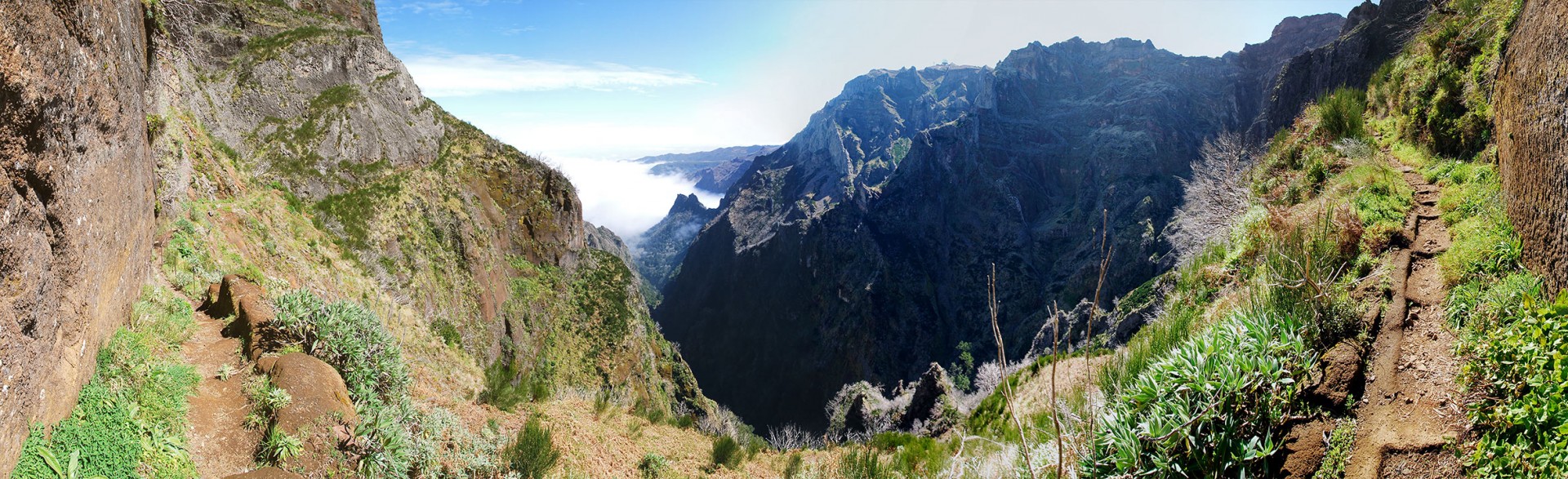 Vom Pico do Arieiro zum Pico Ruivo